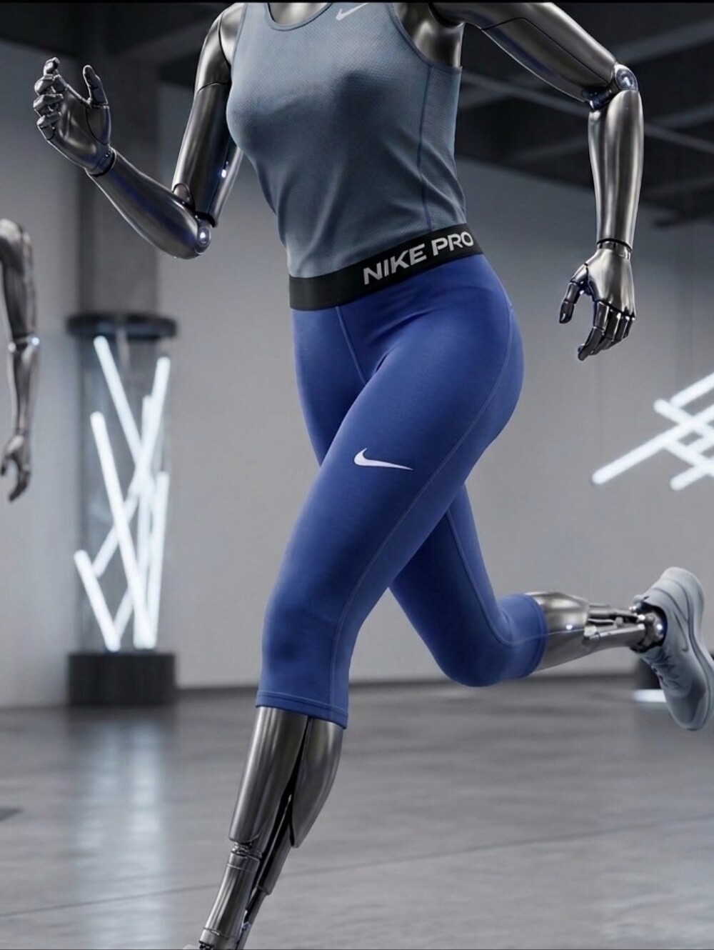 Nike pro dry fit leggings for the athletic kid